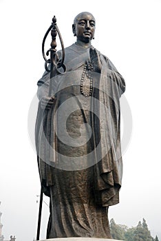 Chinese jianzhen monk sculpture