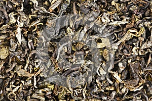 Chinese \'Jin Xiang\' Oolong tea herb leaves