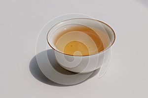 Chinese Kung Fu Tea isolated on white background