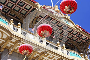Chinese Lantern in Chinatown photo