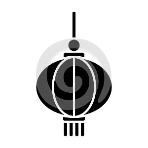 Chinese lantern icon vector basic RGB