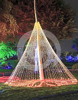 Chinese lantern shape of bednets