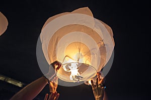 Chinese lanterns photo