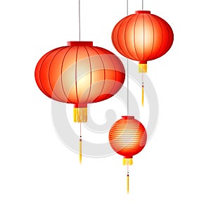 Chinese lanterns photo