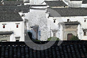 Chinese local style dwelling houses photo