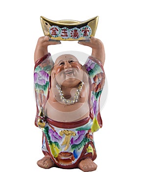 Chinese lucky god sculpture