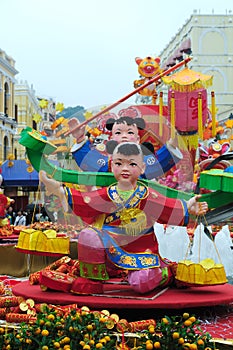 Chinese Lunar New Year decorations