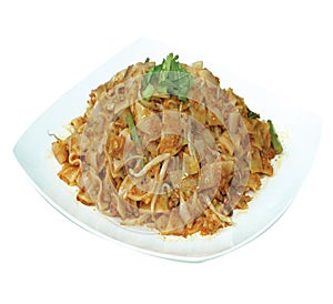 Chinese Malay Indian Fried Noodle Goreng Kway Teow photo