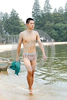 Chinese male model