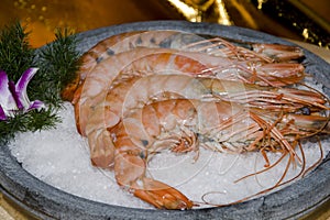 Chinese meal-shrimp