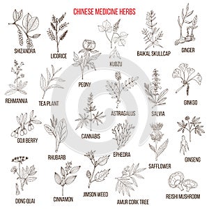 Chinese medicinal herbs