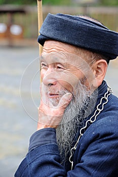 An chinese miaos old man