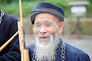 An chinese miaos old man