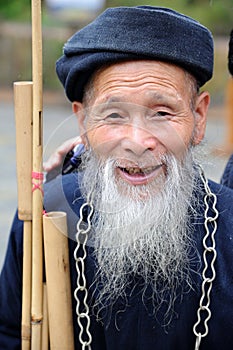 An chinese miaos old man