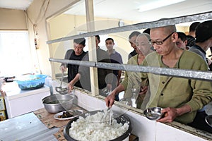 Chinese mine workers