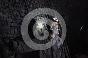 Chinese mine workers