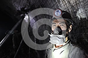 Chinese mine workers