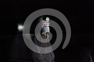 Chinese mine workers