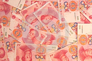 Chinese money background