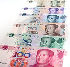 Chinese money Renminbi photo
