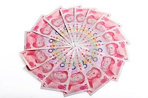 Chinese money rmb banknote photo