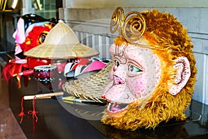 Chinese monkey king god mask