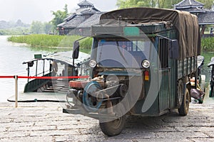 Chinese Motorised Three Wheel Transport