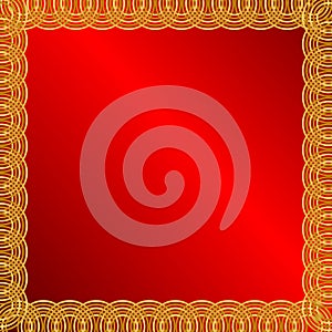 Chinese New Year 2020 with decoration and copyspace abstract background. EPS10 Vector Illustration celebration card graphic
