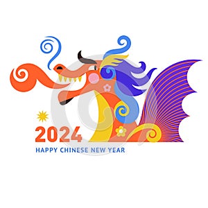 Chinese New Year 2024. Year of the Dragon