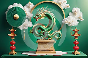 chinese new year art product demontration