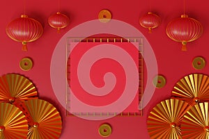 Chinese new year background.