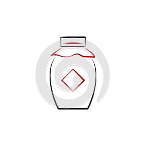 Chinese new year, baijiu icon. Can be used for web, logo, mobile app, UI, UX photo