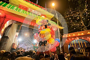 Chinese new year celebration at Kolkata