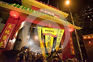 Chinese new year celebration at Kolkata