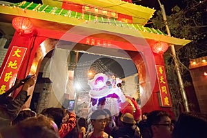 Chinese new year celebration at Kolkata