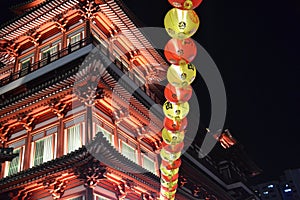 Chinese New Year Decorations in Singapore