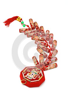 Chinese new year fire crackers