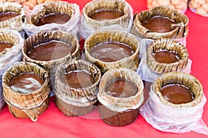 Chinese New Year glutinous rice cake, known as Nian Gao