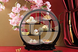 Chinese New Year Imlek Cookies or Kue Kering for Hampers photo