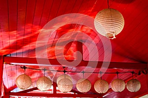 Chinese new year lanterns