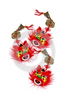 Chinese New Year Lion Heads