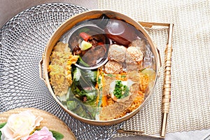 Chinese new year menu hampers photo