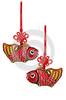 Chinese New Year prosperity fish ornaments