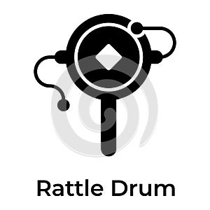 Chinese new year rattle drum vector design, up for premium use