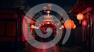 chinese new year scene, chinese new year at the night, chinnese christmas