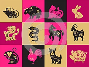 Chinese zodiac  photo