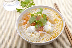 Chinese noodle soup