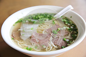 Chinese noodle soup