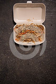 Chinese Noodle take away food photo