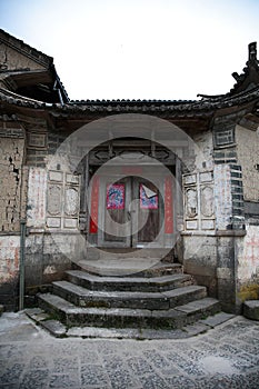 Chinese old gate